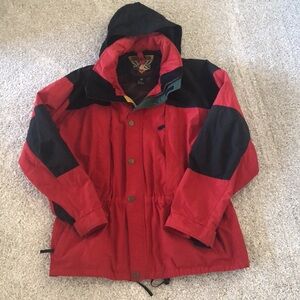 Obermeyer Red and Black Ski Jacket